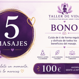 Masajes - Bono 5 Sesiones