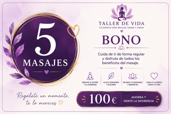 Masajes - Bono 5 Sesiones